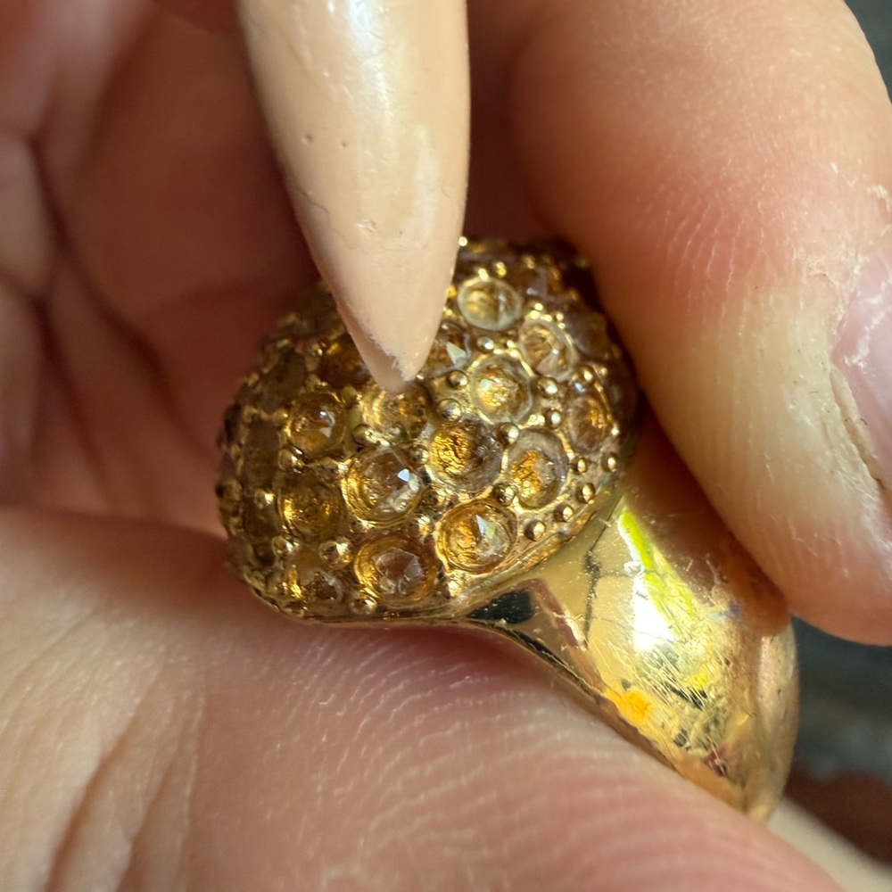 Kate Spade hedgehog ring - Picture 2 of 5